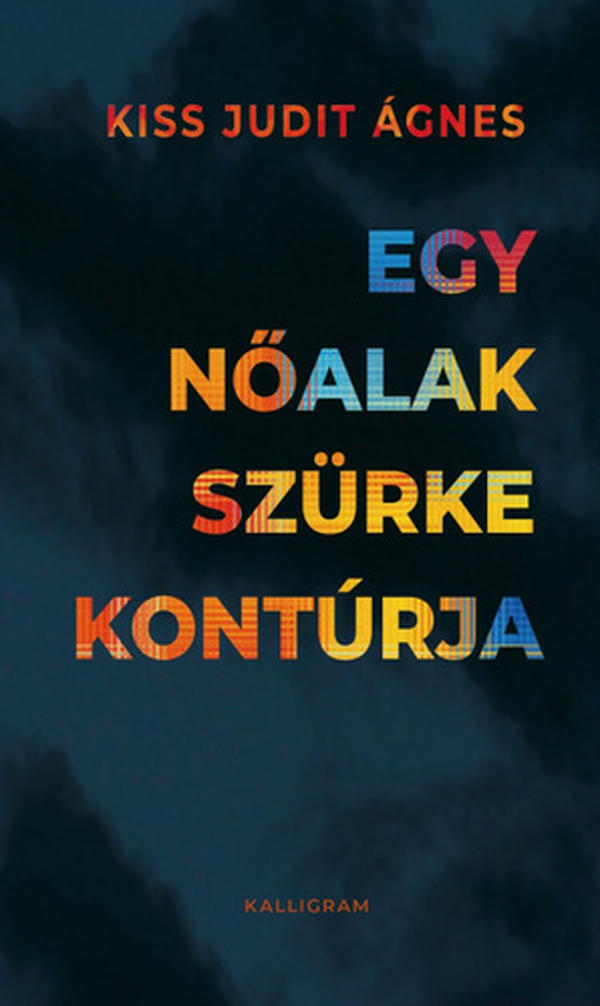 Egy ​nőalak szürke kontúrja borító